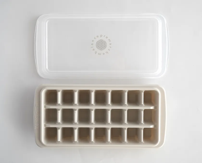 フタに「フラワーオブライフ」のシンボル入り