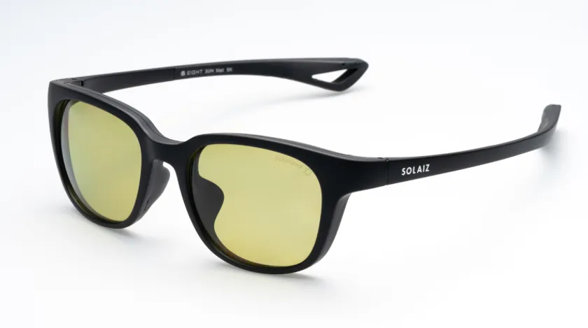 SUN Matt BK/偏光YL.GREEN