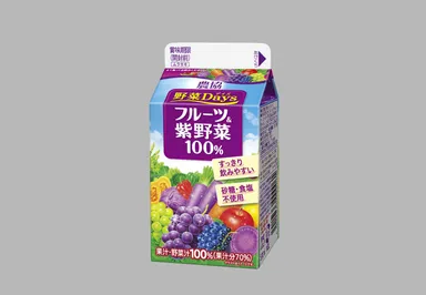 『農協 野菜Days フルーツ＆紫野菜 100％』 （500ml ）