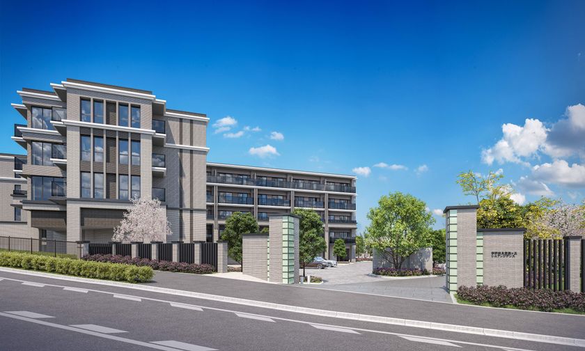 近鉄グループの総力を結集させた、
シニア世代の新しい暮らし
「(仮称)近鉄シニアレジデンス学研奈良登美ヶ丘」
2027年春開業／218室