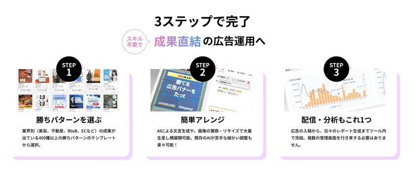 ご利用ステップ