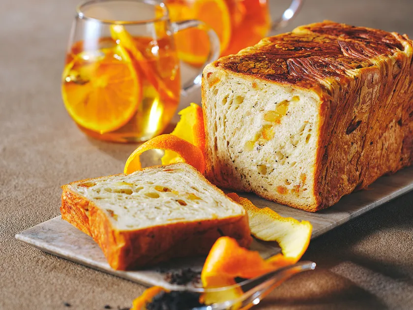 紅茶とオレンジの香りが広がる初夏限定マーブルデニッシュ『オレンジティー』