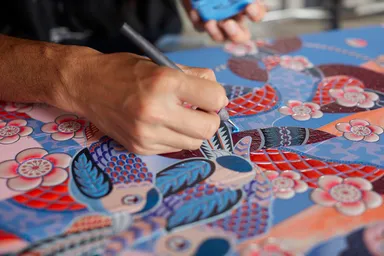 独自の素材表現