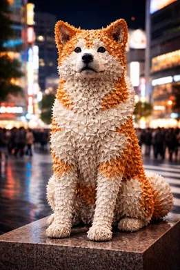 ハチ公像 3.0イメージ写真