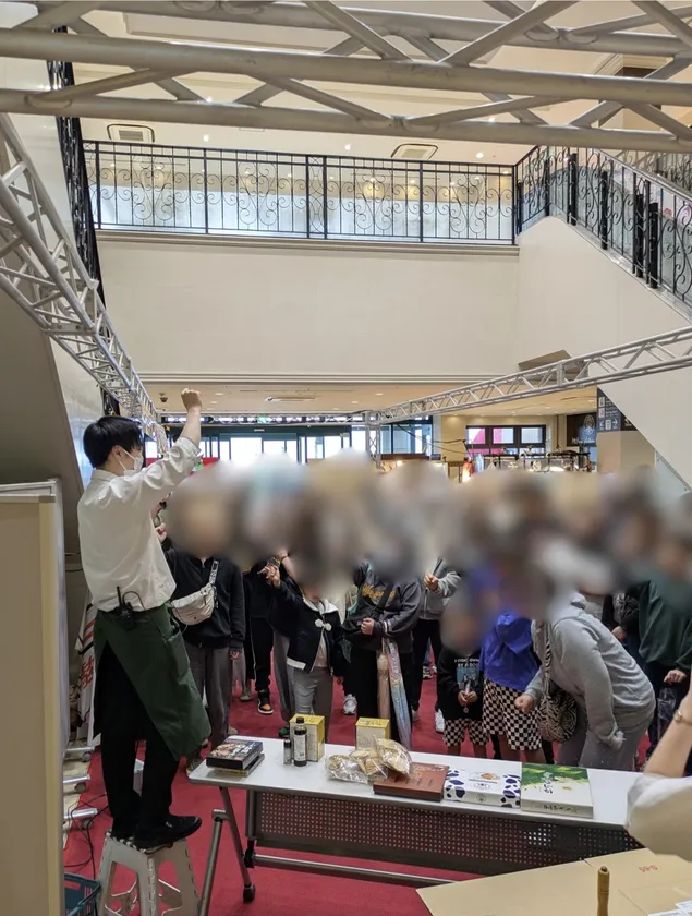 じゃんけん大会で運試し