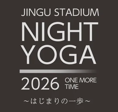 JINGU STADIUM NIGHT YOGA 2026 ロゴ