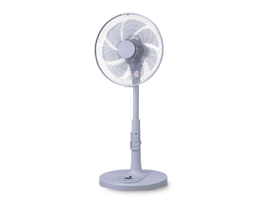 静音＆風量自動調整！「温度センサー搭載 DC リビング扇風機」に
夏にぴったりの新色「パープル」が登場　2026年4月発売