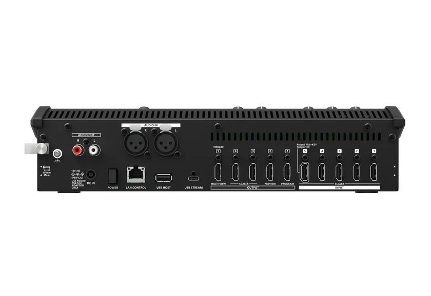 『V-1-4K』 リア・パネル