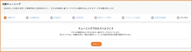 自動チューニングプロセス