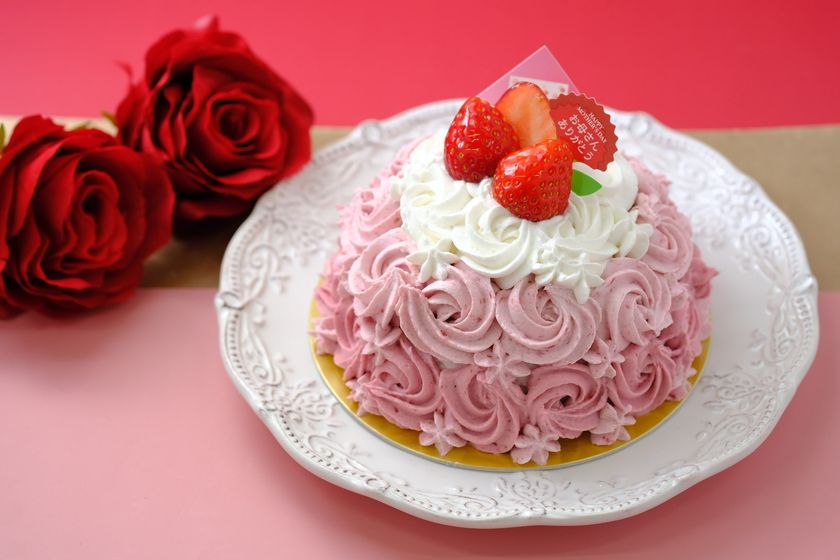 【母の日限定】
ヴィーガン&グルテンフリーのバラのブーケケーキ　
銀座のヴィーガンスイーツ専門店　
「the vegan marshmallooow」が予約受付を開始