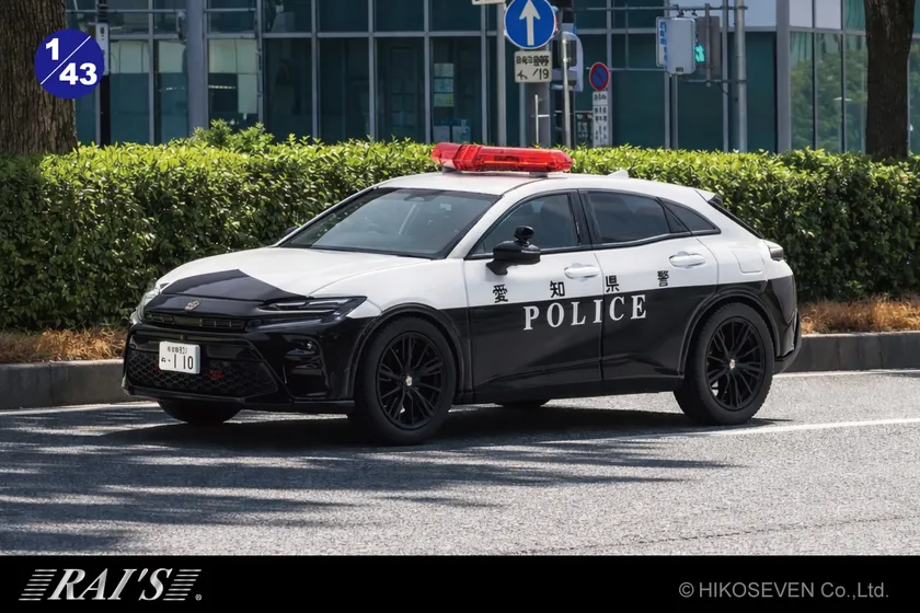 RAI'S 1/43 トヨタ クラウン スポーツ RS (AZSH37) 2025 愛知県警察総務部広報課広報車両