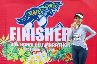 フィニッシャー記念撮影