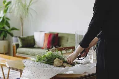気分のイマイチな日はフラワーショップへ
