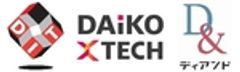 デジタル・インフォメーション・テクノロジー株式会社、株式会社ディアンド、DAIKO XTECH株式会社のロゴ