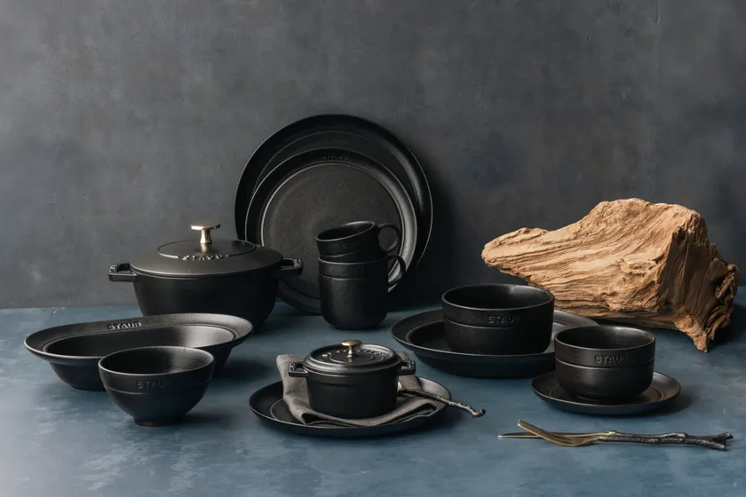 セラミック ダイニングライン「マットブラック」 メインイメージ