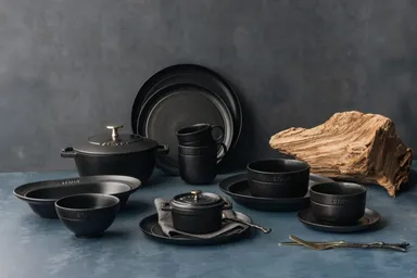 セラミック ダイニングライン「マットブラック」 メインイメージ