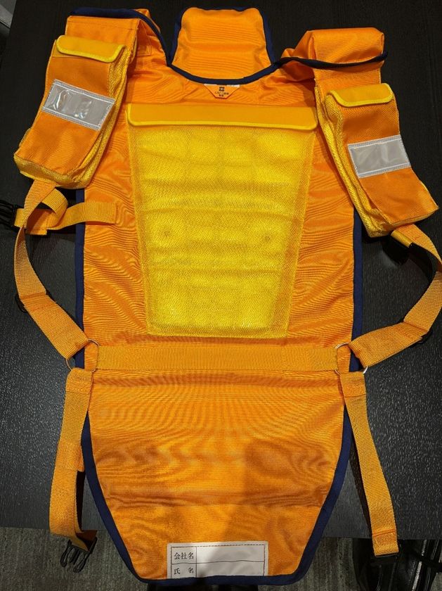 山岳トンネル坑内の熱中症対策「冷却プロテクター」を開発