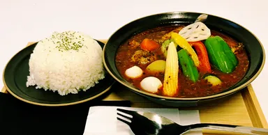 大曲食堂人気メニュー「スープカレー」