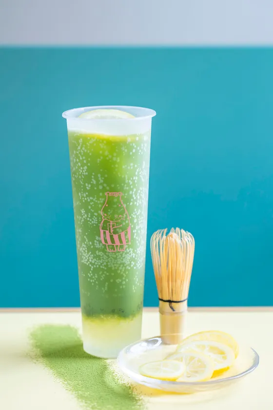 むっちゃ抹茶シトラスソーダ 800円