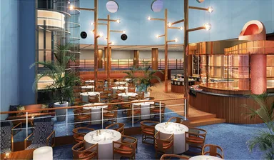 イタリアンレストラン(ボードウォークからのイメージ)