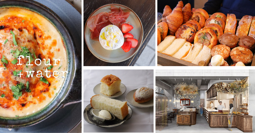 中目黒で行列の「flour＋water」が下北沢に新店！
“オリジナル生ベーグル”と店舗限定“リコッタパンケーキ”が登場