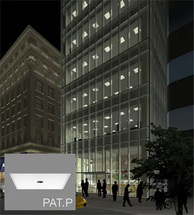 ModuleX GRID Quadrates(PAT.P)を使用した建物　イメージ画像