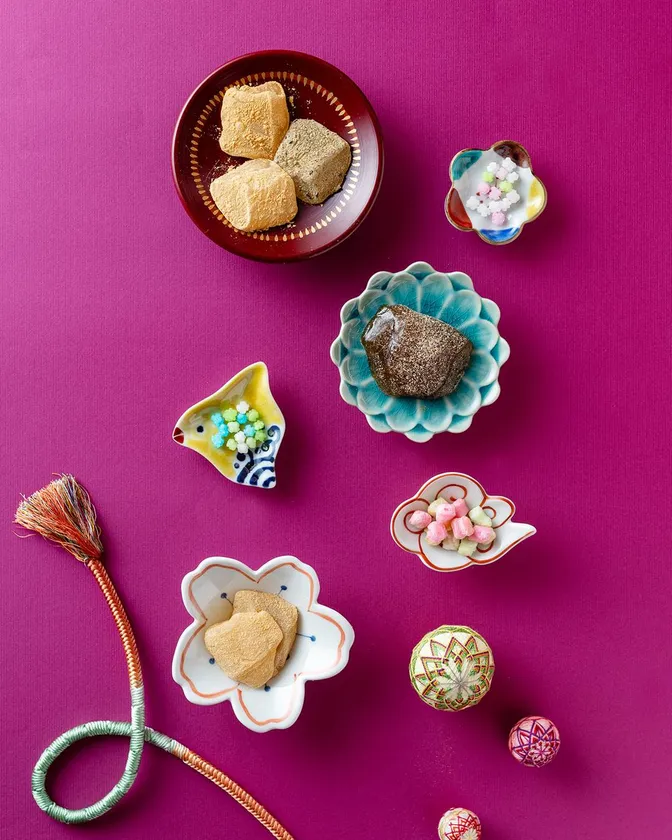 ほかにはない弾力とのどごしの良さ、 こだわりのきな粉の風味を味わっていただきたいわらび餅