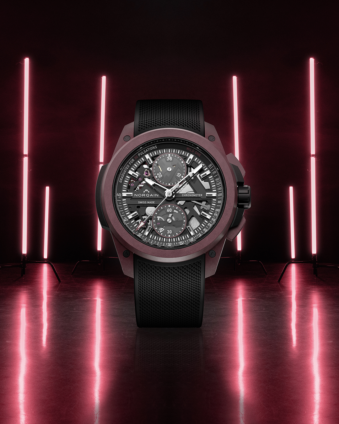 スケルトン・クロノグラフの革新的な頂点 WILD ONE SKELETON CHRONOを