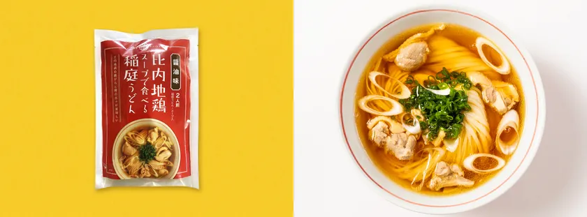 秋田味商　稲庭うどん2人前 醤油味