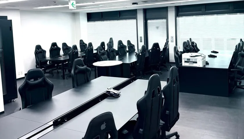 社員作業スペース