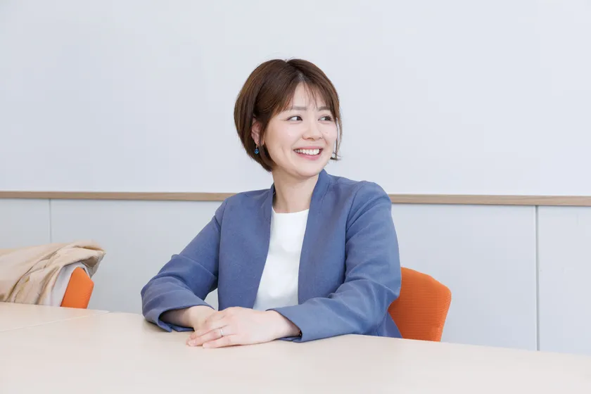 斎藤 もえみ様 (ソリューションビジネス本部 ソリューション営業部 1グループ ソリューションセールス)
