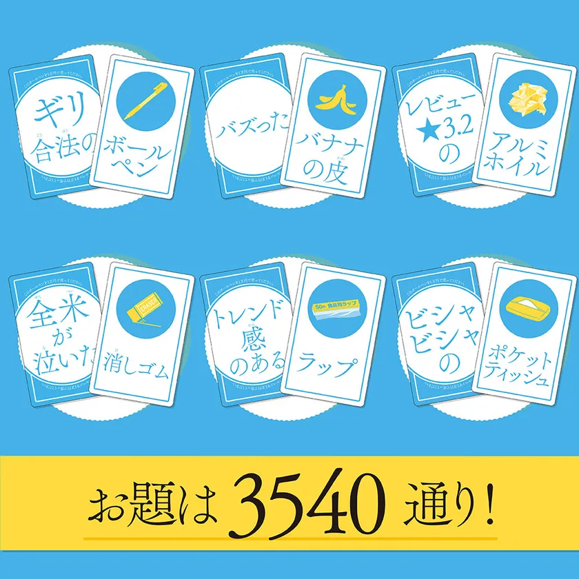 お題は3540通り