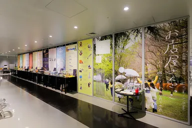 2025年に実施した塩見研究室の展示のようす