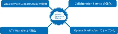 「Remote Experience Sharing」4つの分野