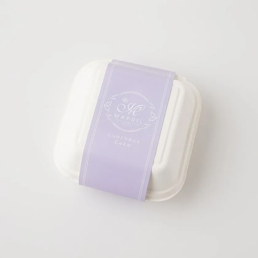 ハンバーガーケースに入れて可愛く