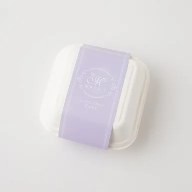 ハンバーガーケースに入れて可愛く