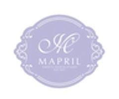 スイーツデザインスタジオ メイプリルのロゴ