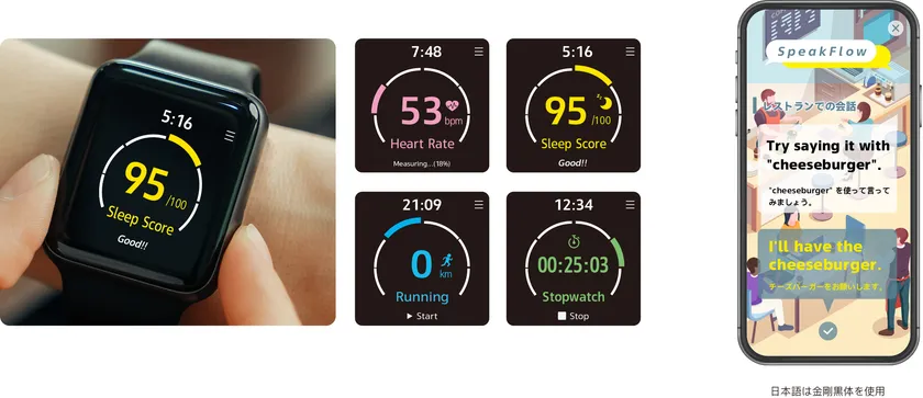 ダイナフォント「DFLinumina」活用例