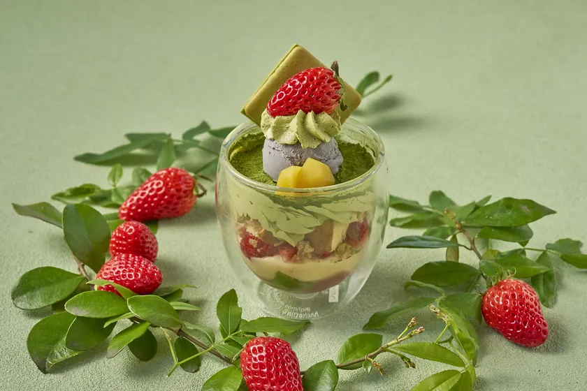 丹那抹茶のプチご褒美パフェ ※写真はイメージです