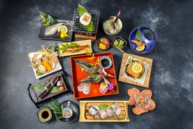 フルコース鮎づくし膳