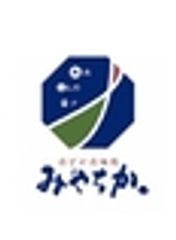 天然鮎みやちかのロゴ