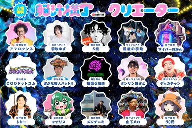 脳汁横丁2026_コラボクリエイター一覧