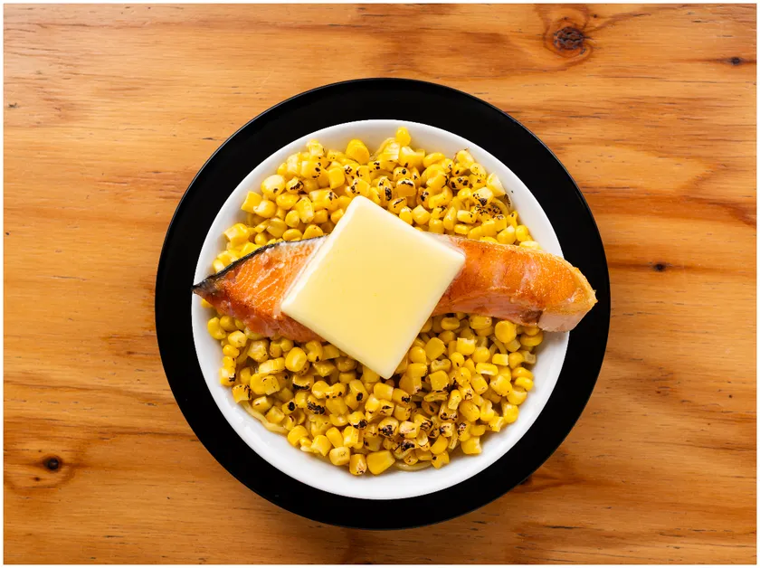 鮭バターコーン味噌ラーメン