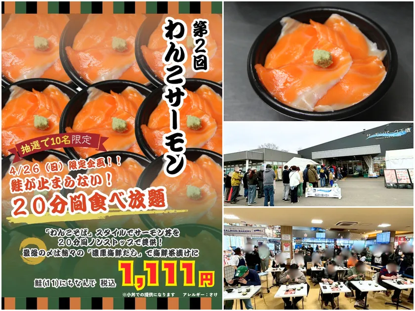 第2回わんこサーモン開催!