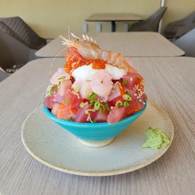 海鮮ねばえび山丼