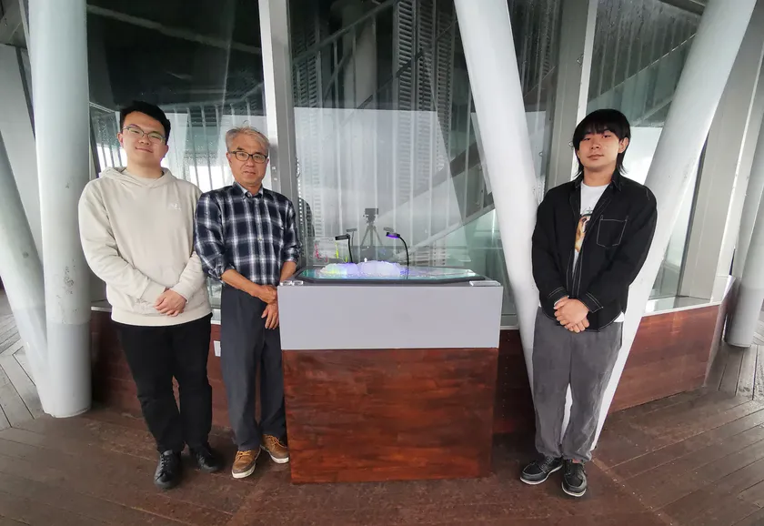 工学部工学科内田孝幸教授と学生らのグループ作品『Inside ENOSHIMAII』(2)