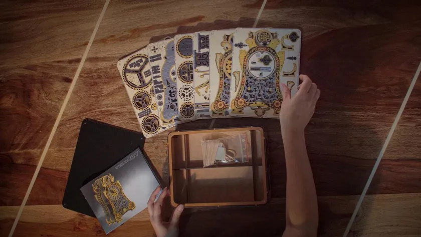 組み立てを楽しむ