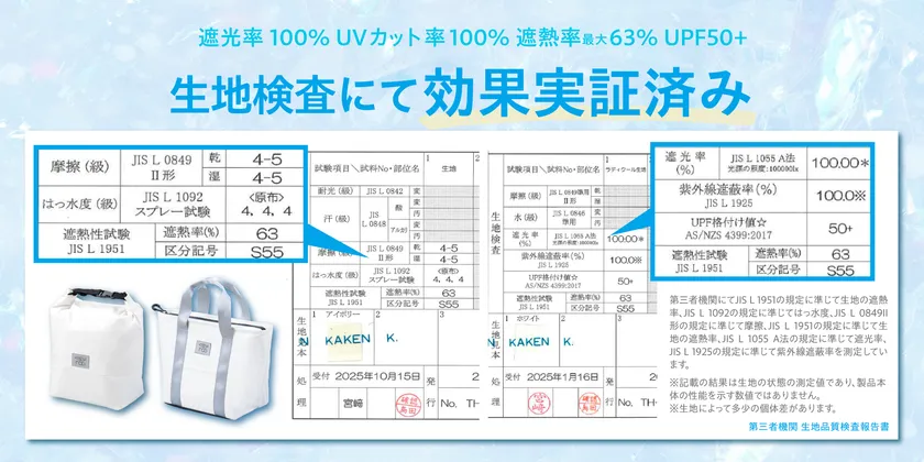 生地検査結果