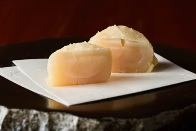 元麻布 ささ野 天ぷら ― 帆立