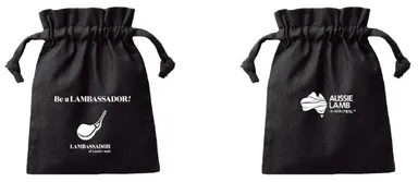 オージー・ラム ミニ巾着袋